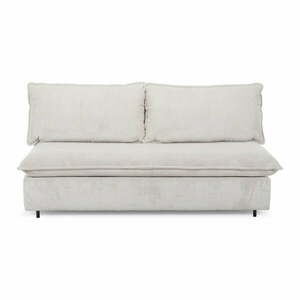 Beżowa sztruksowa rozkładana sofa 184 cm Isadora – Bobochic Paris obraz