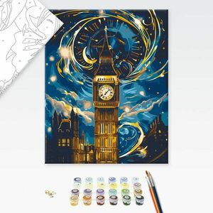 Malowanie po numerach magiczny Big Ben obraz