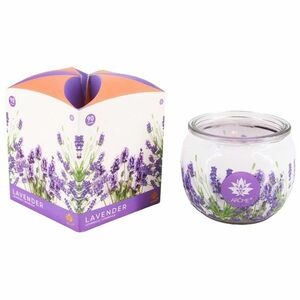 Arome Świeczka zapachowa w szkle Lavender, 90 g obraz