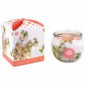 Arome Świeczka zapachowa w szkle Chery Blossom, 90 g obraz