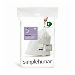 Simplehuman Worki do kosza na śmieci C 10-12 l, 20 szt. obraz