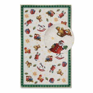 Zielony dywan ze świątecznym motywem 50x80 cm Green Christmas – Villeroy&Boch obraz