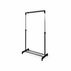 Compactor Stojak na ubrania pod schody Stairs Black , 91, 5 x 45 x 102-170 cm obraz