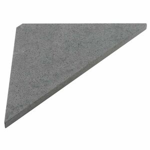 SAPHO AE200-4033 Abeline półka narożna rockstone 20 x 20 cm, concrete obraz