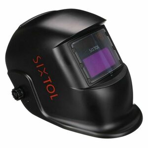 Sixtol Maska spawalnicza samościemniająca się WELDING MASK 1, czarny obraz