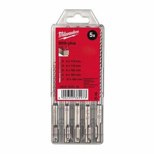 Zestaw wierteł Milwaukee 4932352338 5 sztuk Sds Plus obraz