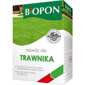 Nawóz do trawnika 3kg Soczysta Zieleń Trawy Biopon obraz