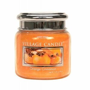 Mała świeca Orange Cinnamon Village Candle obraz