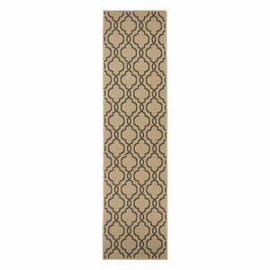 Beżowy chodnik odpowiedni na zewnątrz 230x66 cm Milan – Flair Rugs obraz