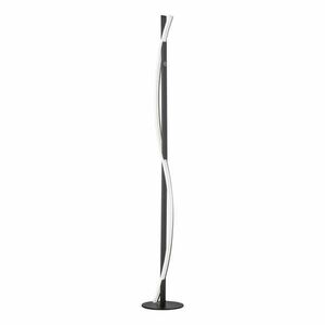 Czarna lampa stojąca LED ze ściemniaczem (wysokość 144, 5 cm) Bridge – Fischer & Honsel obraz