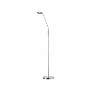 Lampa stojąca LED ze ściemniaczem w kolorze srebra (wysokość 150 cm) Dent – Fischer & Honsel obraz