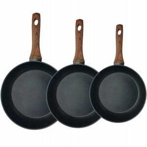 Zestaw 3 patelni Non-stick nieprzywierające Pełna Indukcja 20/24/26 cm obraz