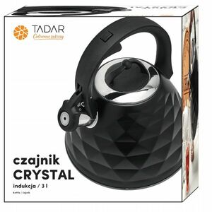 Czajnik Stalowy Tradycyjny z Gwizdkiem 3 L Diamond Indukcja Gaz obraz