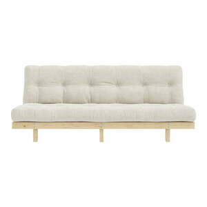 Biała sztruksowa sofa 200 cm Lean – Karup Design obraz