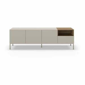 Kremowa szafka pod TV 180x55 cm Cailin – Marckeric obraz