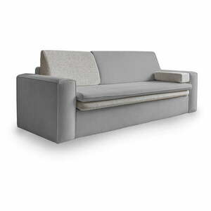 Jasnoszara rozkładana sofa 237 cm Wilson – Miuform obraz