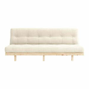 Szarobeżowa lniana sofa 200 cm Lean – Karup Design obraz