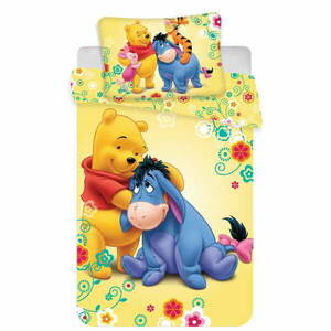 Bawełniana pościel dziecięca do łóżeczka 100x135 cm Winnie-the-Pooh – Jerry Fabrics obraz