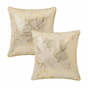 Poduszki dekoracyjne zestaw 2 szt. 45x45 cm Tropic Gold – Casa Selección obraz