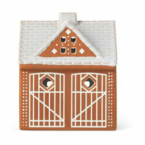 Porcelanowy świecznik na świeczkę typu tealight Gingerbread Lighthouse – Kähler Design obraz