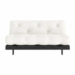 Kremowa rozkładana sofa 160 cm Roots Black Night – Karup Design obraz