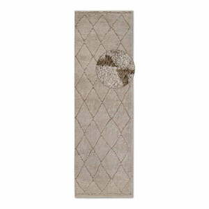 Beżowy chodnik 80x240 cm Perrotin Beige – Elle Decoration obraz