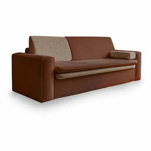 Ceglasta rozkładana sofa 237 cm Wilson – Miuform obraz