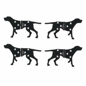 Metalowe zawiasy do drzwi 4 szt. Dog – Esschert Design obraz