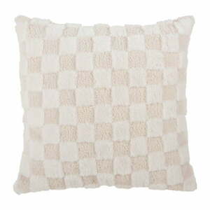 Poduszka dekoracyjna z mikropluszu 45x45 cm Checker – PT LIVING obraz