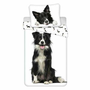 Bawełniana pościel dziecięca jednoosobowa 140x200 cm Border Collie – Jerry Fabrics obraz