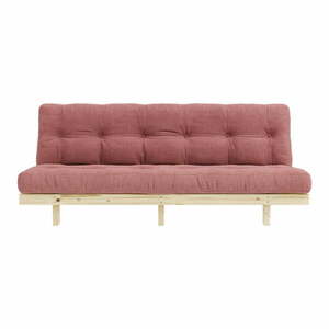 Różowa sztruksowa sofa 200 cm Lean – Karup Design obraz