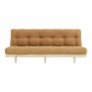 Jasnobrązowa sztruksowa sofa 200 cm Lean – Karup Design obraz