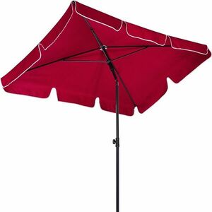 STILISTA Parasol balkonowy składany, 200 x 125 cm, bordowy obraz