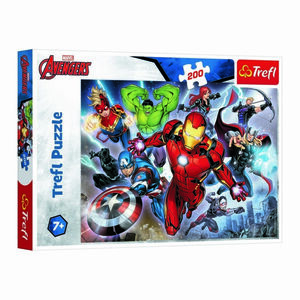 Trefl Puzzle Avengers, 200 elementów obraz