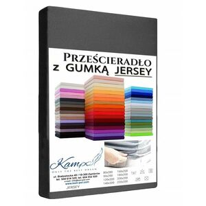 Prześcieradło Jersey Z Gumką 90X180 MIX Kolor obraz