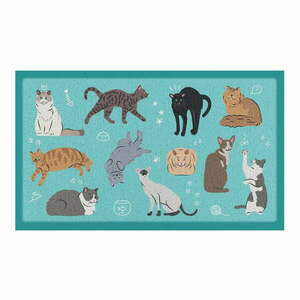 Wycieraczka 40x70 cm Cats – Artsy Doormats obraz