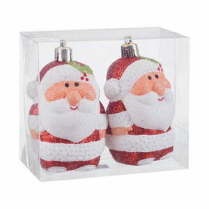 Bombki zestaw 2 szt. ø 5 cm Santa Claus – Casa Selección obraz