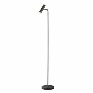 Czarna lampa stojąca LED ze ściemniaczem (wysokość 154 cm) Stina – Fischer & Honsel obraz