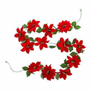 Łańcuch choinkowy 180 cm Poinsettia – Casa Selección obraz