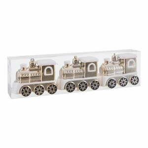 Bombki zestaw 3 szt. 6 cm Train – Casa Selección obraz