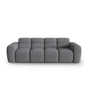 Szara sofa 256 cm Lisa – Micadoni Home obraz