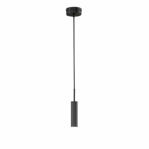 Czarna lampa wisząca LED ze ściemniaczem ø 10 cm Stina – Fischer & Honsel obraz