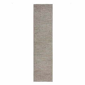 Szaro-beżowy chodnik odpowiedni na zewnątrz 230x60 cm Salerno – Flair Rugs obraz