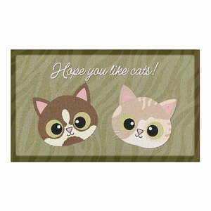 Wycieraczka 40x70 cm Hope You Like Cats – Artsy Doormats obraz