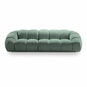 Jasnozielona aksamitna sofa 294 cm Diana – Micadoni Home obraz