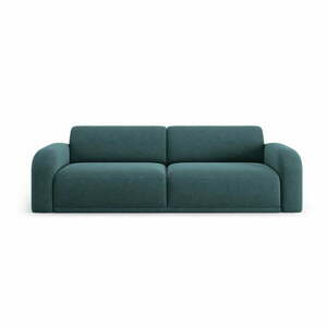 Niebieska aksamitna sofa 242 cm Erin – Micadoni Home obraz