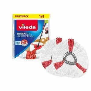 Vileda TURBO 2w1 Nakładka wymienna do mopa Turbo i Easy Wring & Clean, 2 szt. obraz