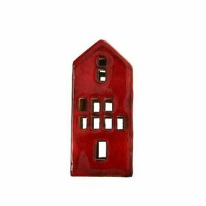 InDecor Domek z drewna mango Red, 5 x 4, 5 x 12 cm obraz