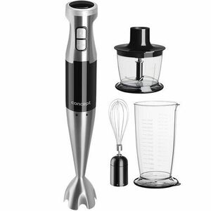 Concept TM4900 blender z rozdrabniaczem, trzepaczką i miską do mieszania 1000 W BLACK obraz