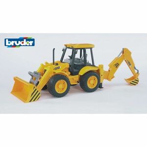 Bruder 02428 Traktor JCB nakładarka czołowa i koparka, 1: 16 obraz